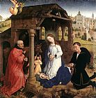 Famous Triptych Paintings - Bladelin Triptych central panel